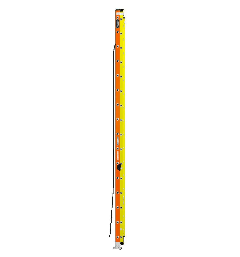 Glidesafe 32-ft Fiberglass Type 1a- 300-lb Load Capacity Extension Ladder T6232-2GS