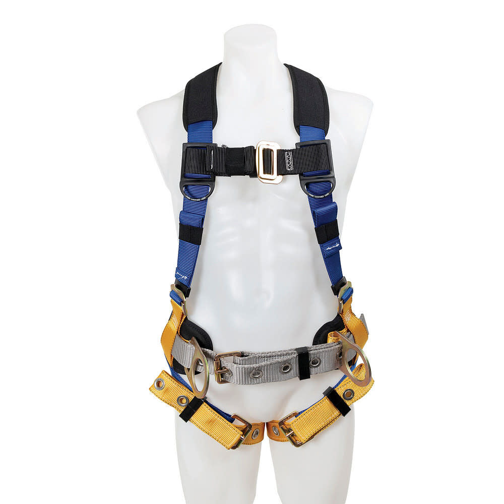 LITEFIT Construction (Back and Hip D-Rings) Harness Tongue Buckle Legs (M/L) H332102X041