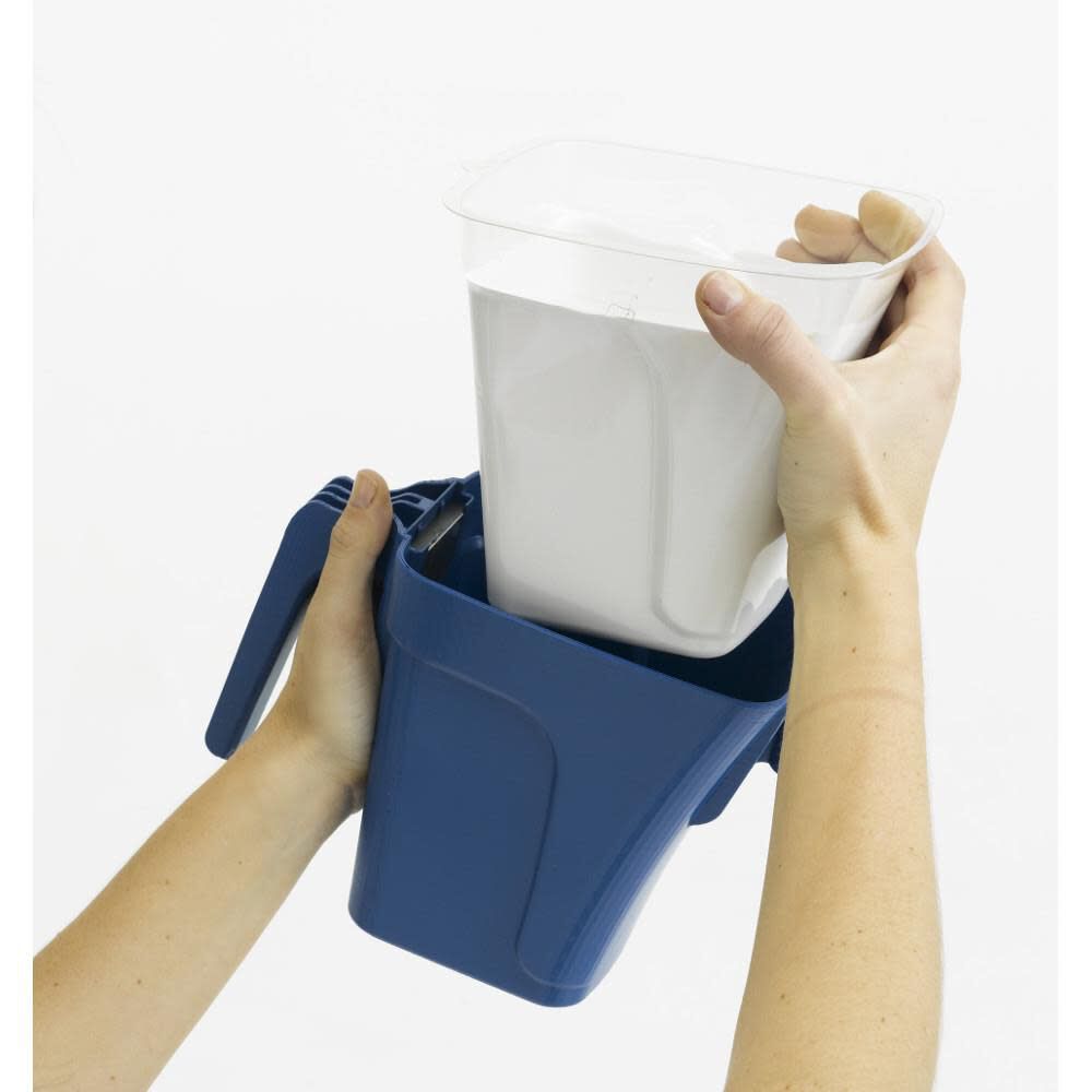 Plastic 5.9-in Paint Cup For Ladders and Scaffolding AC27-P