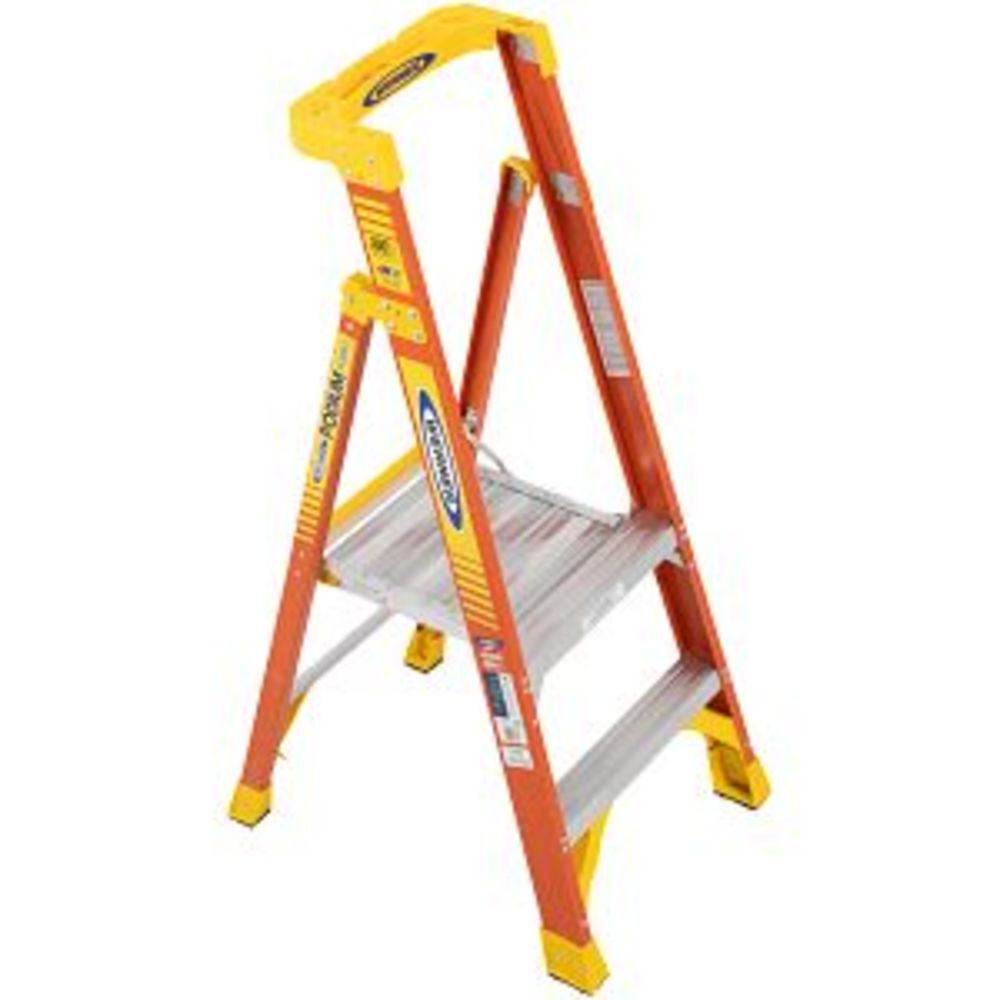 Podium Ladder 2' Type IA Fiberglass PD6202