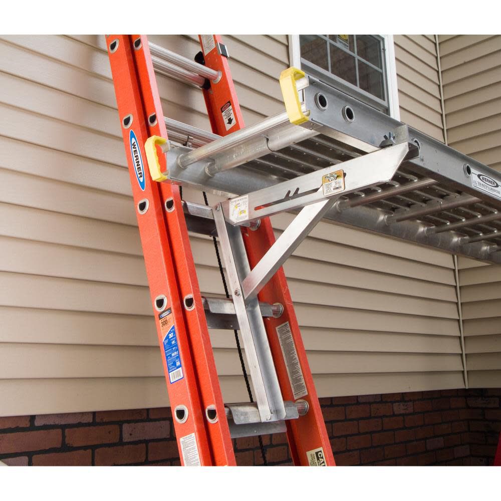 D6200-1 12-ft Fiberglass Type 1A-300-lb Load Capacity Straight Ladder D6212-1