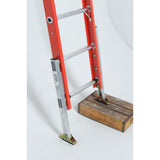 D6200-1 12-ft Fiberglass Type 1A-300-lb Load Capacity Straight Ladder D6212-1