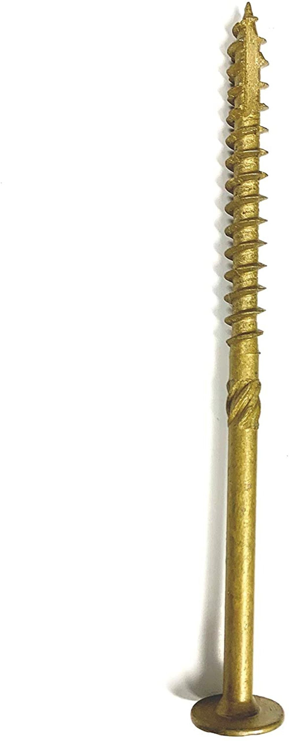 1 In. Bronze Round Washer Head Type 17 Construction Lag Screw CTX141