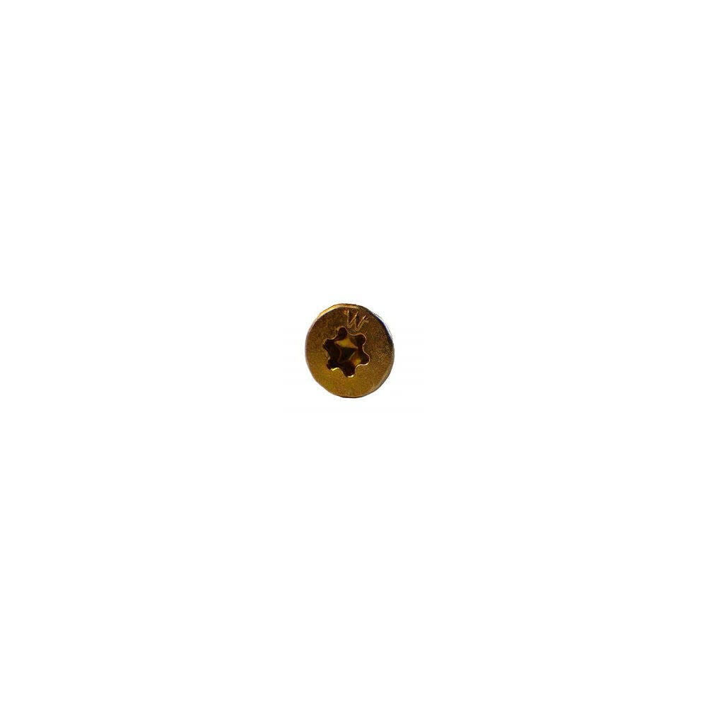 2-1/2 In. Flat Head Gold Interior Structural Wood Screw YTX9212