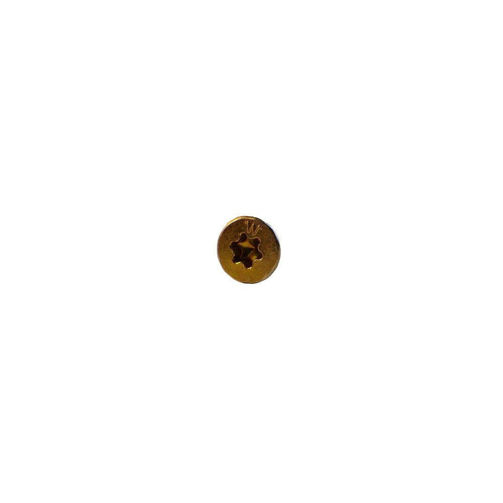 3-1/8 In. Flat Head Gold Interior Structural Wood Screw YTX9318