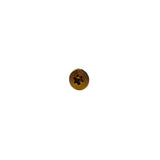 5 In. Zinc Coated Flat Head Gold Interior Structural Wood Screw YTX105