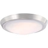 11in 20W Brushed Nickel LED Ceiling Light Fixture 61073