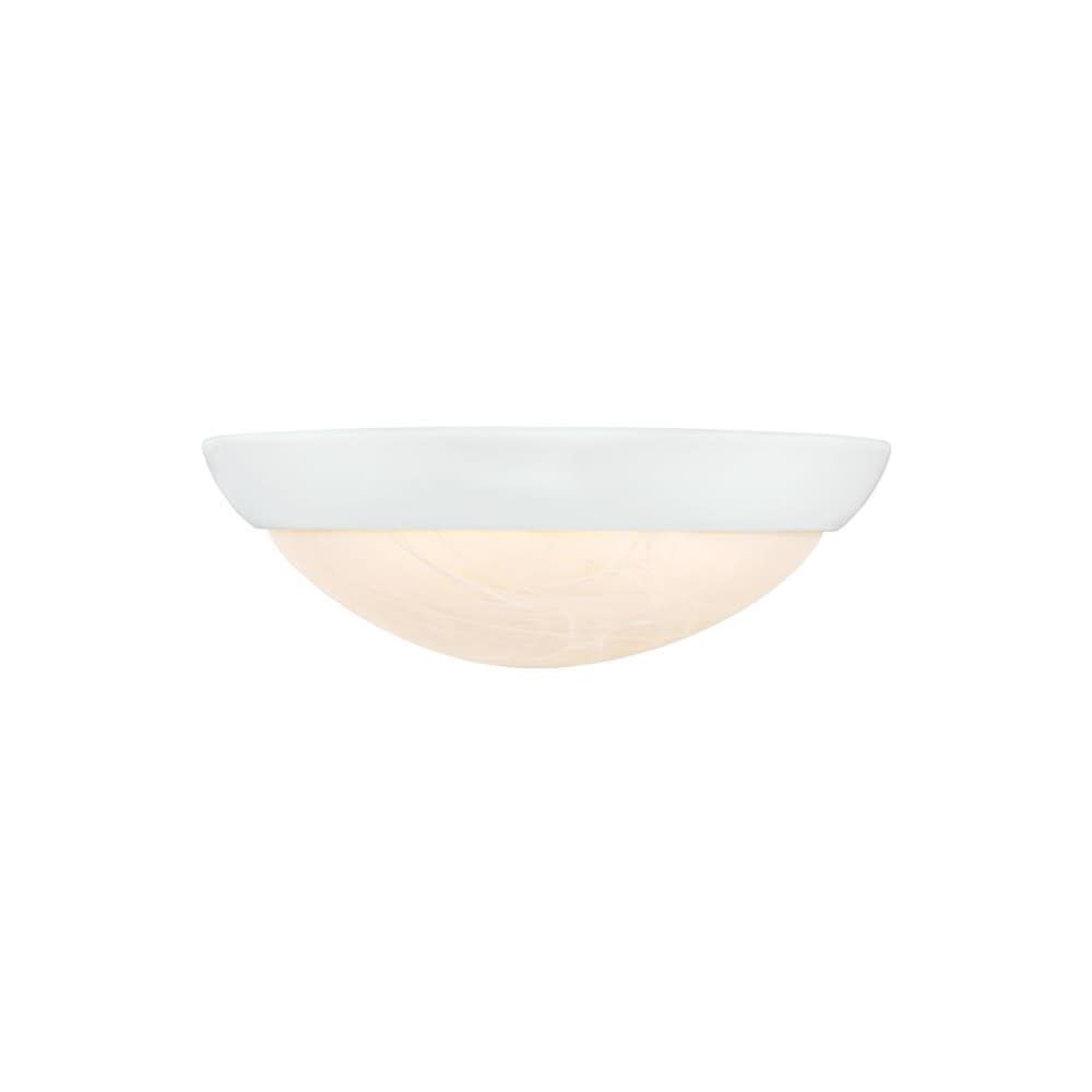 11in White LED Flush Mount Ceiling Light Fixture 61066