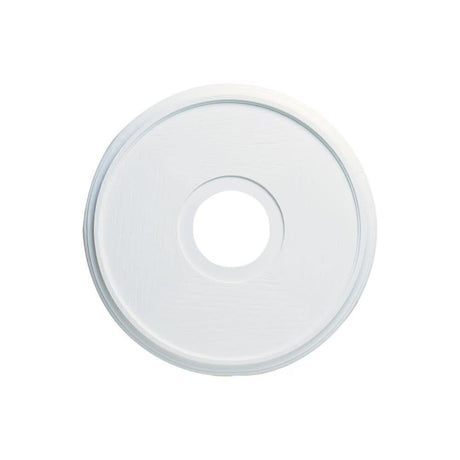 15 3/4in White Molded Plastic Ceiling Medallion 77035