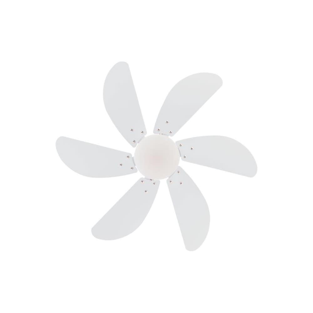 30in Turbo Swirl White LED Indoor Ceiling Fan 72344