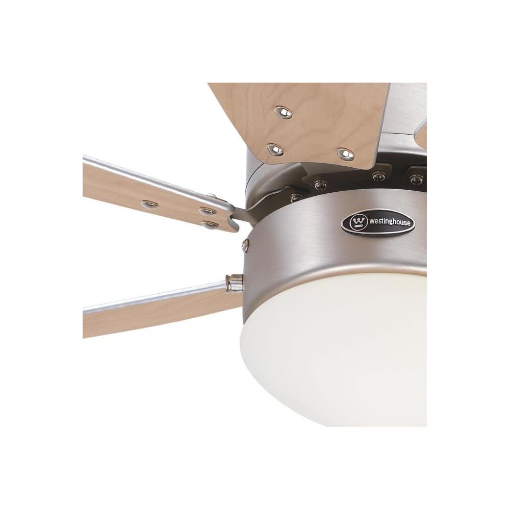 30in TurboSwirl Brown Brushed Aluminum Ceiling Fan 72240W