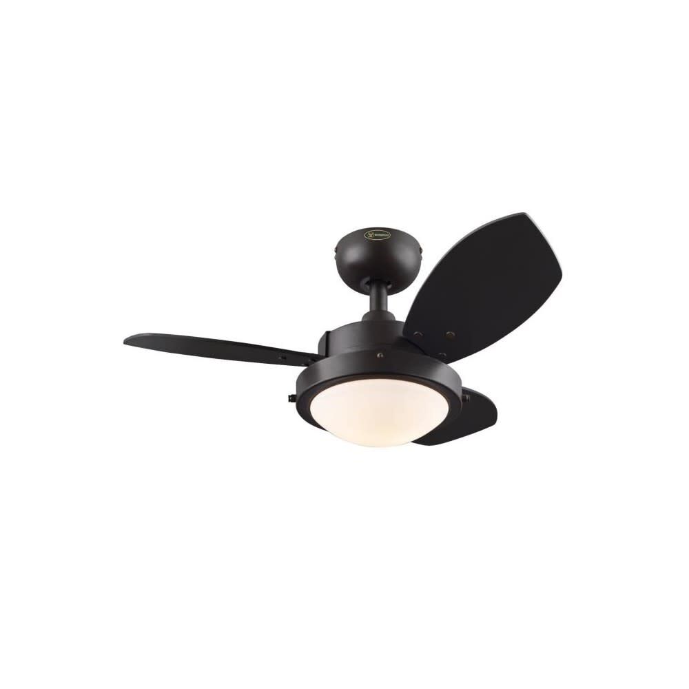 30in Wengue Espresso LED Indoor Ceiling Fan 72330