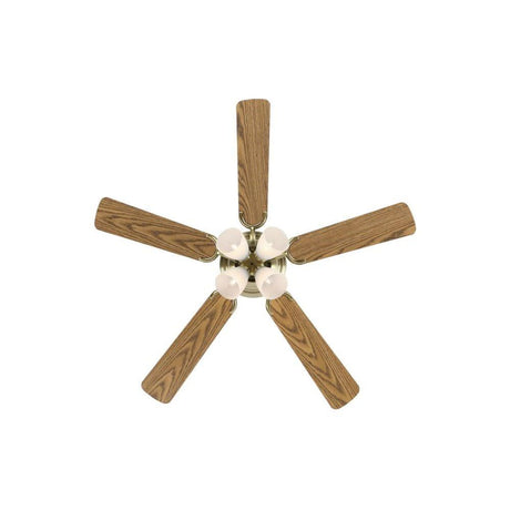 52in Contempra IV Brass LED Indoor Ceiling Fan 72322