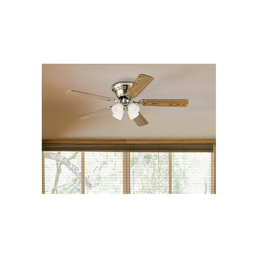 52in Contempra IV Brass LED Indoor Ceiling Fan 72322