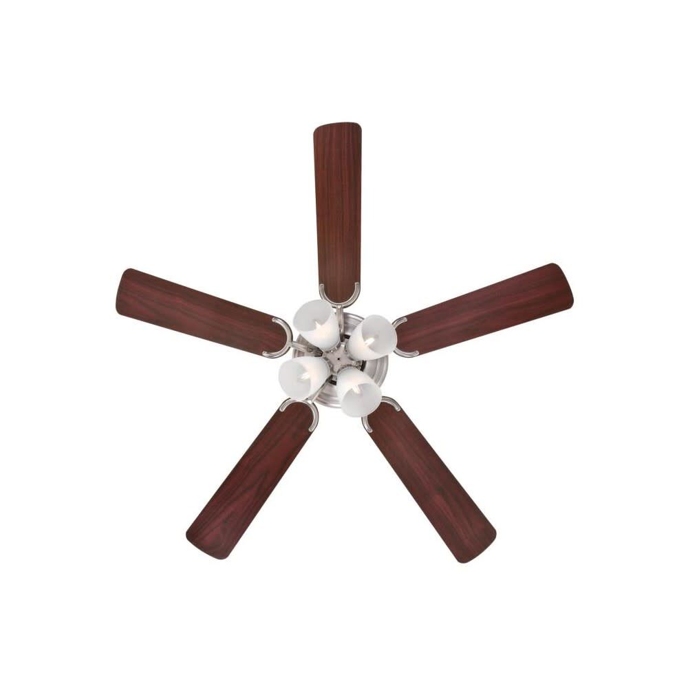 52in Contempra IV Nickel LED Indoor Ceiling Fan 72320