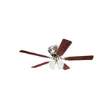 52in Contempra IV Nickel LED Indoor Ceiling Fan 72320