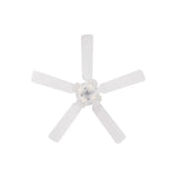 52in Contempra IV White LED Indoor Ceiling Fan 72323