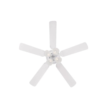 52in Contempra IV White LED Indoor Ceiling Fan 72323
