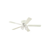 52in Contempra IV White LED Indoor Ceiling Fan 72323