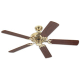 52in Contractor's Choice Brass Indoor Ceiling Fan 78021