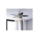 52in Xavier II Nickel LED Indoor Ceiling Fan 72231