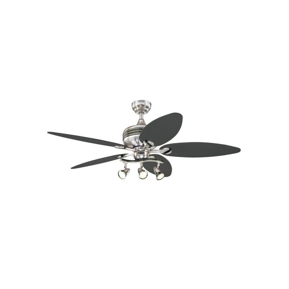 52in Xavier II Nickel LED Indoor Ceiling Fan 72231