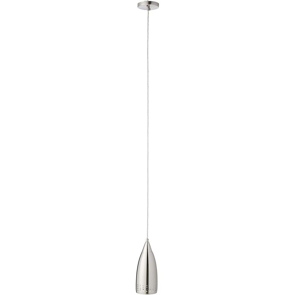 60W Brushed Nickel Indoor Adjustable Mini Pendant 61013