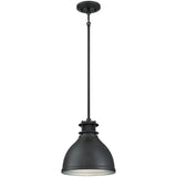 60W Matte Brushed Gun Metal Kilian Indoor Pendant 63268