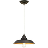 60W Oil Rubbed Bronze Iron Hill Indoor Pendant 63447