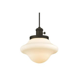 60W Oil Rubbed Bronze One Light Indoor Mini Pendant 63465