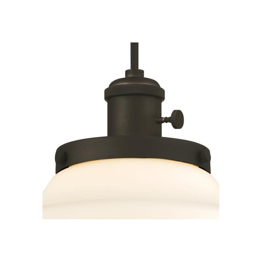 60W Oil Rubbed Bronze One Light Indoor Mini Pendant 63465