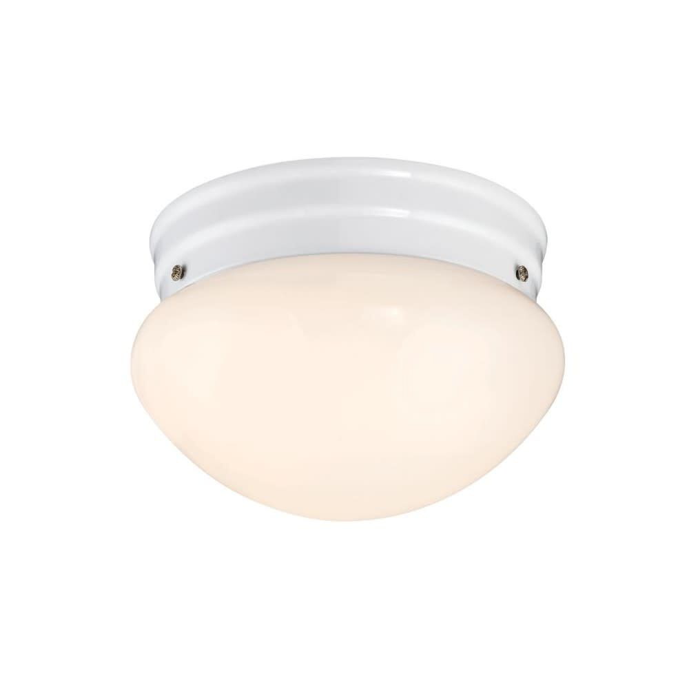 7 1/4in 10W White LED Flush Light Fixture 61071W