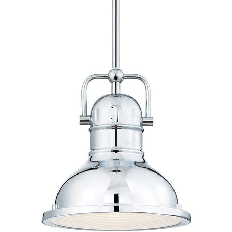9W Chrome Boswell One Light LED Indoor Pendant 63085A