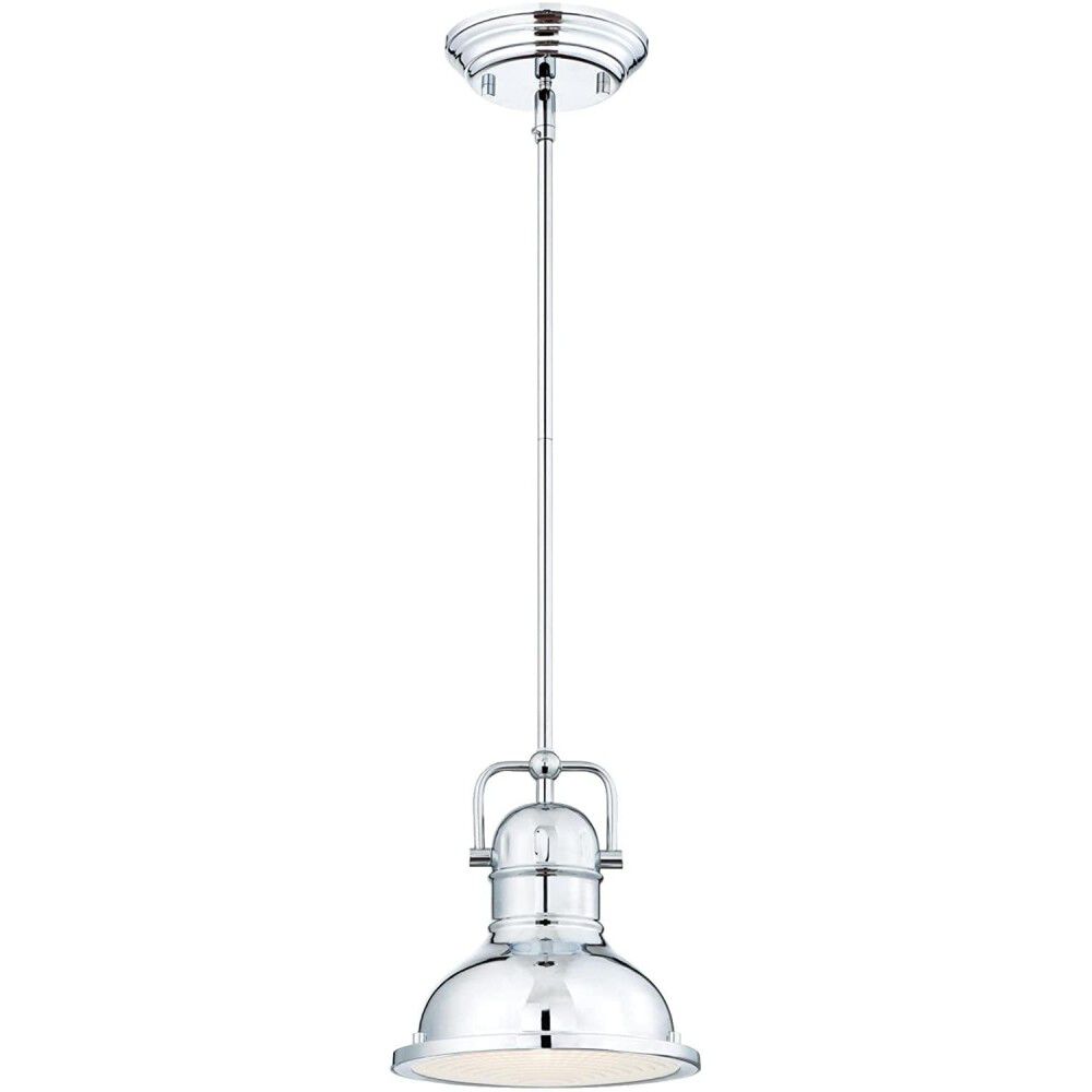 9W Chrome Boswell One Light LED Indoor Pendant 63085A