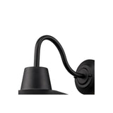 One-Light Outdoor Wall Fixture Textured Black 62047