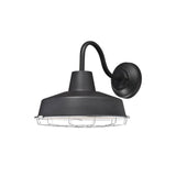 One-Light Outdoor Wall Fixture Textured Black 62047