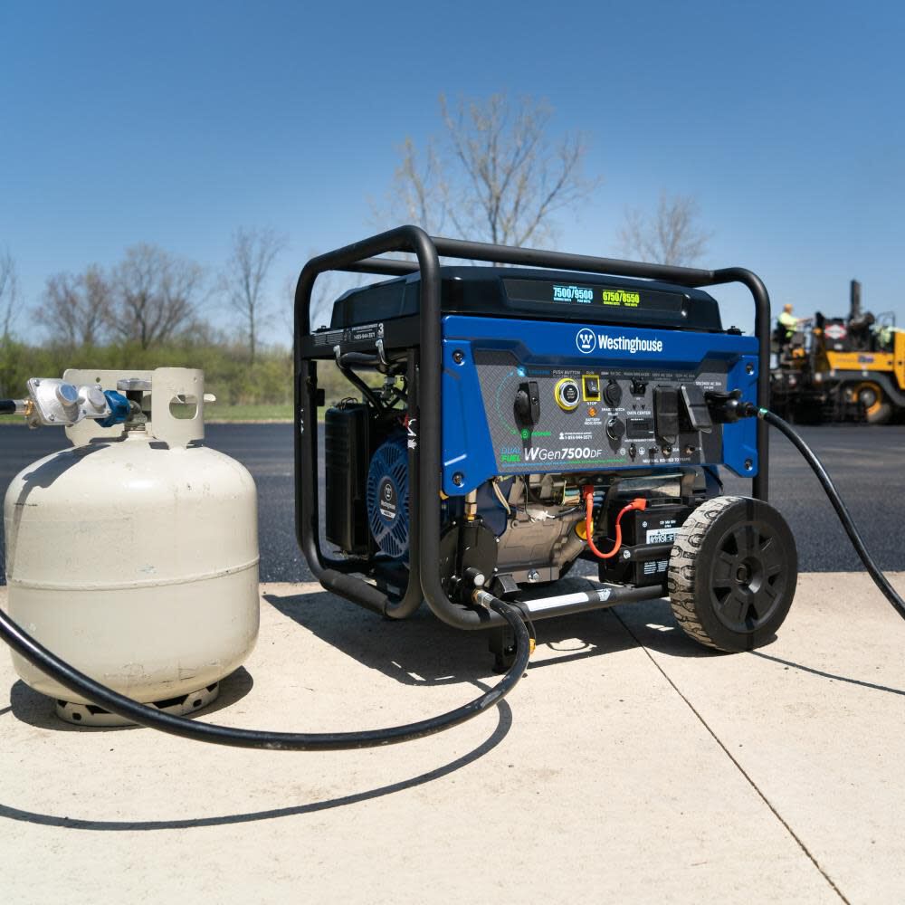 7500-Dual Fuel Portable Generator WGEN7500DF