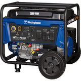 7500-Watt Portable Gas Powered Generator with Digital Data Center and Remote Start WGEN7500