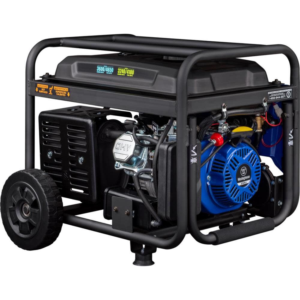 Dual Fuel Portable Generator with CO Sensor WGEN3600DFC