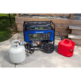 Dual Fuel Portable Generator with CO Sensor WGEN7500DFC