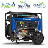 Dual Fuel Portable Generator with CO Sensor WGEN9500DFC