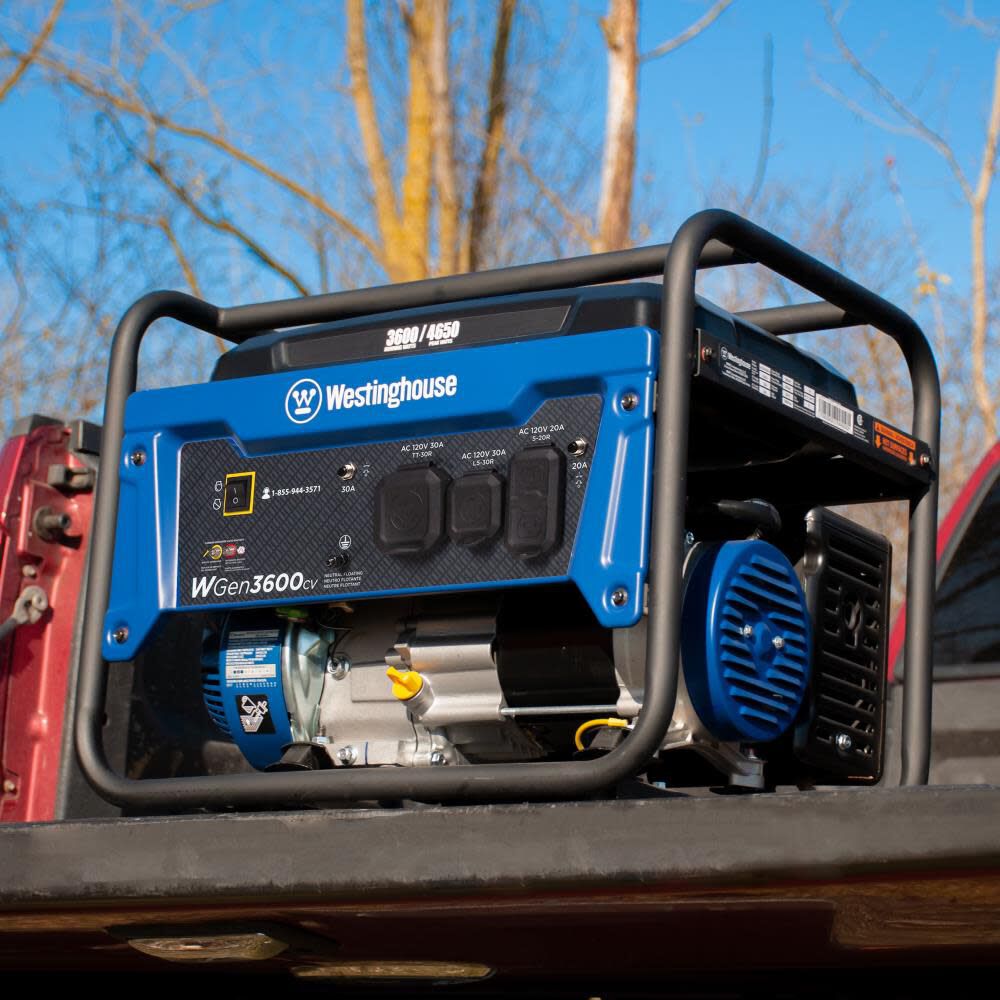 Generator Portable Gas Powered with CO Sensor WGEN3600CV