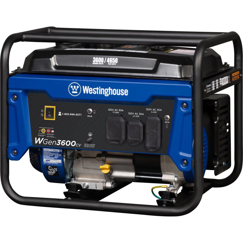 Generator Portable Gas Powered with CO Sensor WGEN3600CV