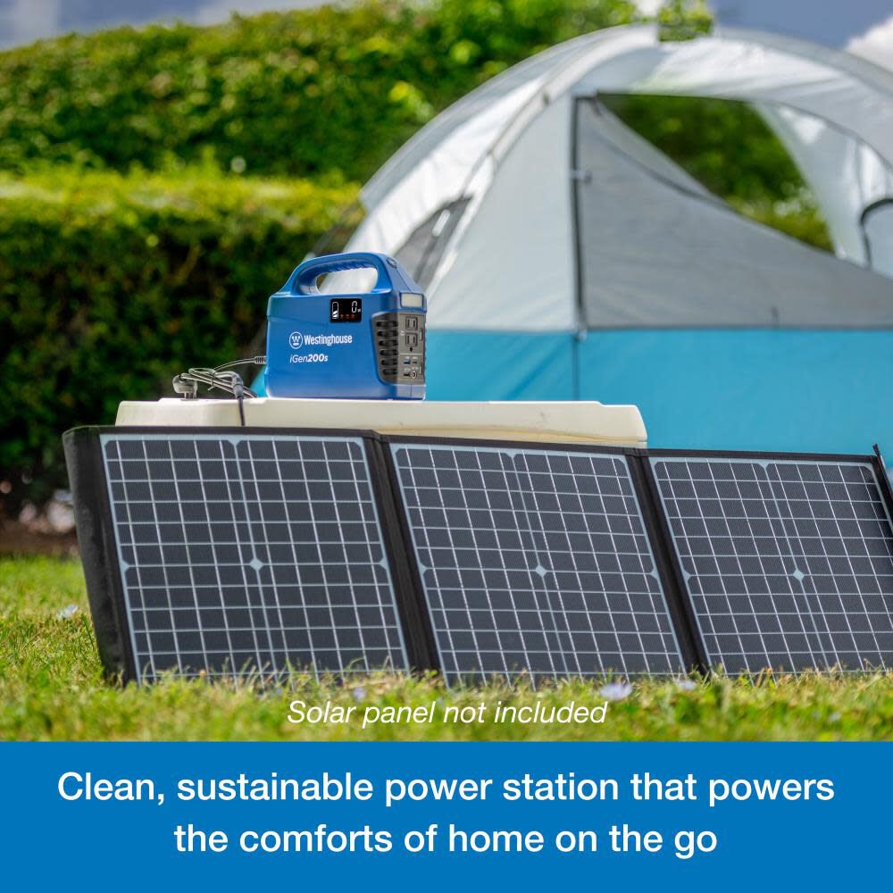 iGen Portable Solar Generator 194 Watt Hour IGEN200S