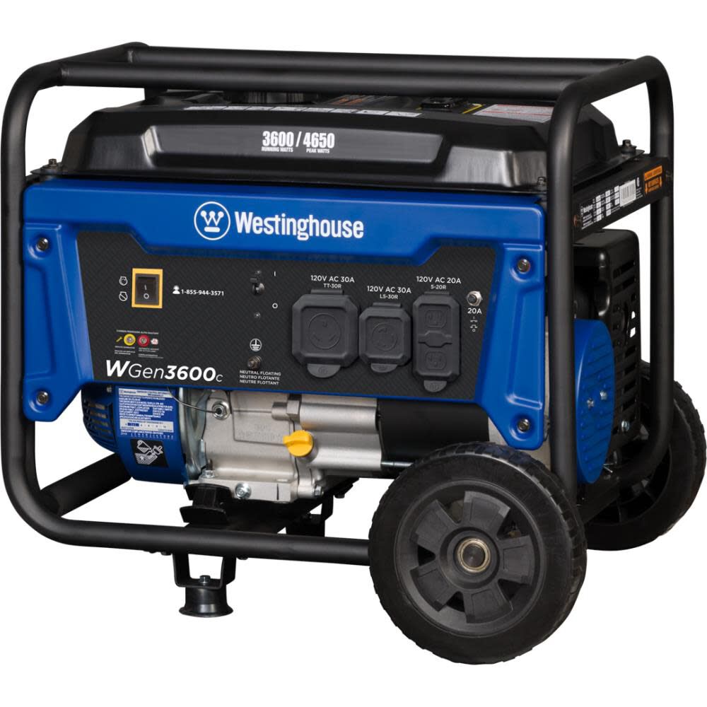 Portable Generator with CO Sensor WGEN3600C