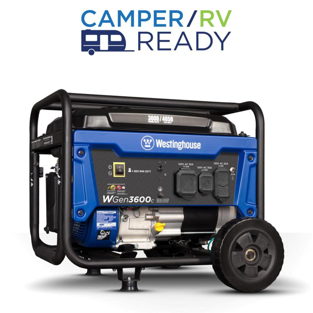 Portable Generator with CO Sensor WGEN3600C