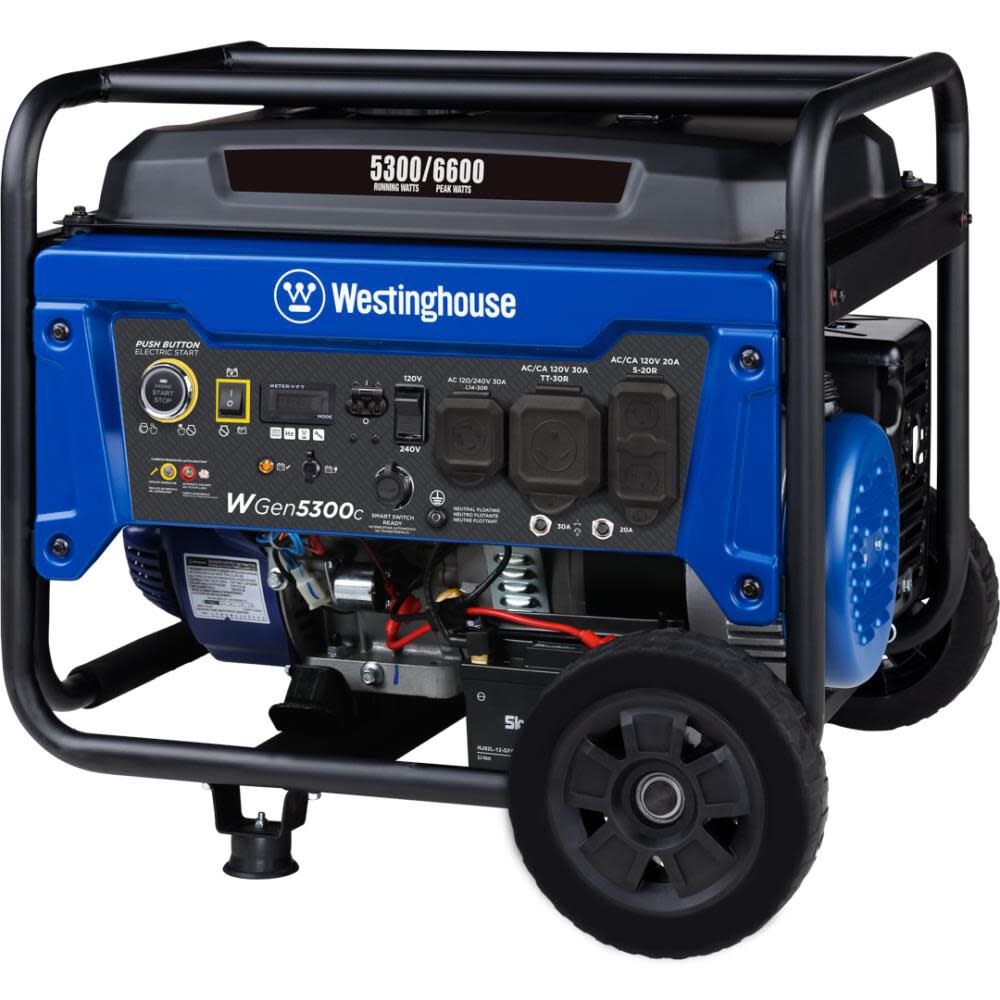 Portable Generator with CO Sensor WGEN5300C