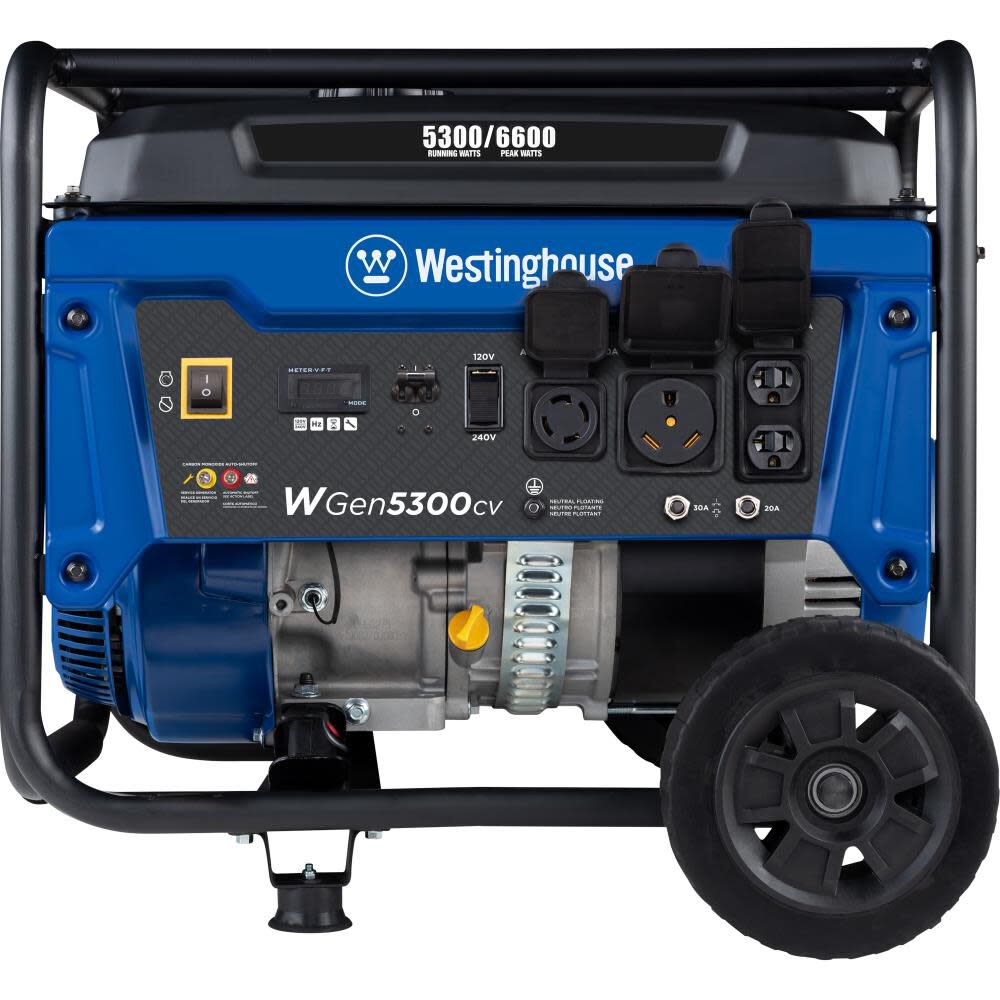 Portable Generator with CO Sensor WGEN5300CV