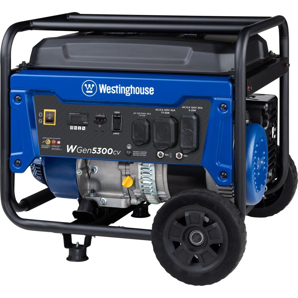 Portable Generator with CO Sensor WGEN5300CV