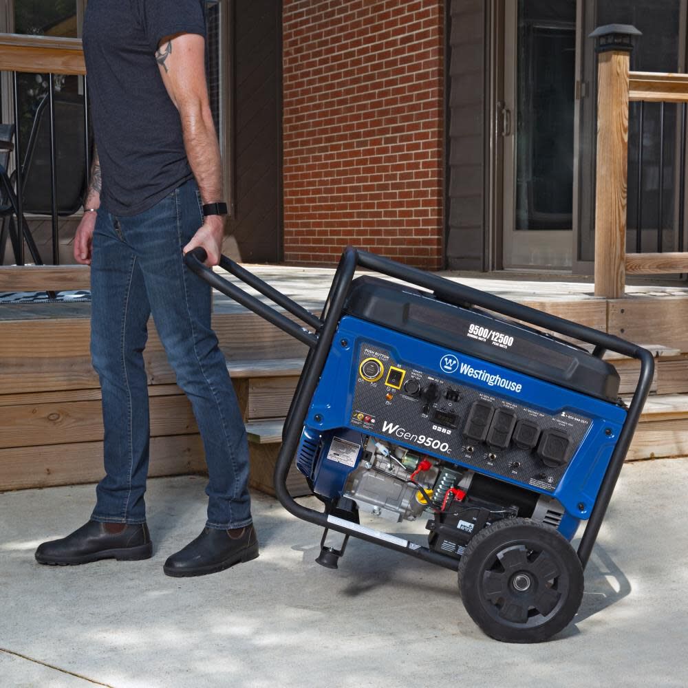 Portable Generator with CO Sensor WGEN9500C